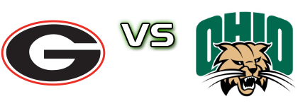 Georgia Bulldogs - Ohio Bobcats head to head game preview and prediction