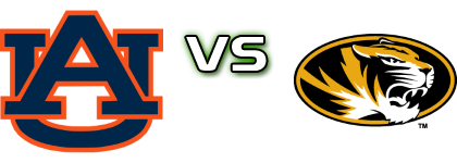 Auburn Tigers - Missouri Tigers head to head game preview and prediction