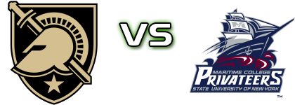 Army Black Knights - Suny Maritime Privateers head to head game preview and prediction