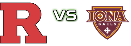 Rutgers Scarlet Knights - Iona Gaels head to head game preview and prediction