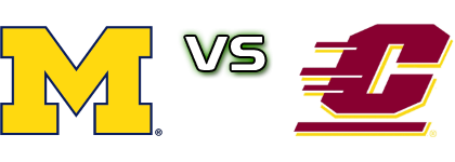 Michigan Wolverines - Central Michigan Chippewas head to head game preview and prediction