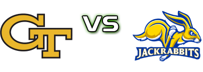 Georgia Tech Yellow Jackets - South Dakota State Jackrabbits head to head game preview and prediction