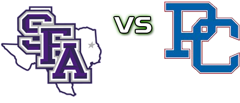 Stephen F Austin Lumberjacks - Presbyterian Blue Hose head to head game preview and prediction