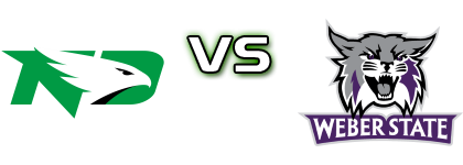 North Dakota Fighting Sioux - Weber State Wildcats head to head game preview and prediction