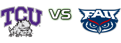 TCU Horned Frogs - Florida Atlantic Owls head to head game preview and prediction