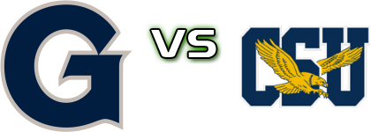 Georgetown Hoyas - Coppin State Eagles head to head game preview and prediction