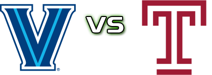 Villanova Wildcats - Temple Owls head to head game preview and prediction