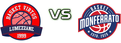 Virtus Lumezzane - Novipiù Monferrato Basket head to head game preview and prediction