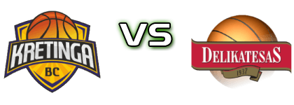 Kretingos Kretinga - Delikatesas Joniškis head to head game preview and prediction