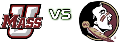 Massachusetts Minutemen - Florida State Seminoles head to head game preview and prediction