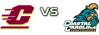 Central Michigan Chippewas - Coastal Carolina Chanticleers head to head game preview and prediction