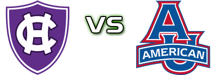 Holy Cross Crusaders - American Eagles head to head game preview and prediction