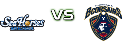 Seahorses Mikawa - Yokohama B Corsairs head to head game preview and prediction