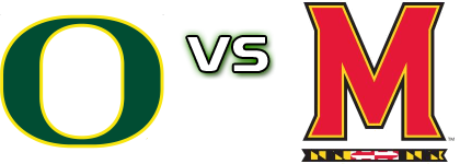 Oregon Ducks - Maryland Terrapins head to head game preview and prediction