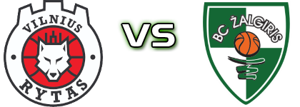 Vilniaus Rytas - Kauno Žalgiris head to head game preview and prediction