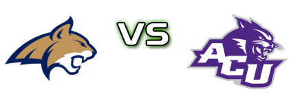 Montana State Bobcats - Abilene Christian Wildcats head to head game preview and prediction