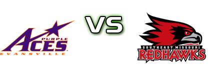 Evansville Purple Aces - Southeast Missouri State Redhawks head to head game preview and prediction