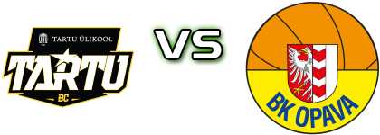 BasketballClub Tartu - BK Opava head to head game preview and prediction