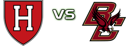 Harvard Crimson - Boston College Eagles head to head game preview and prediction