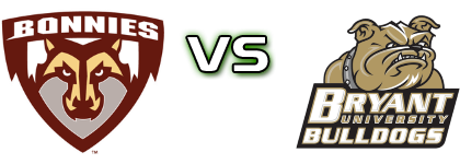 St. Bonaventure Bonnies - Bryant Bulldogs head to head game preview and prediction