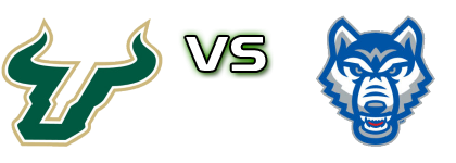 South Florida Bulls - West Georgia Wolves head to head game preview and prediction