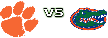 Clemson Tigers - Florida Gators head to head game preview and prediction