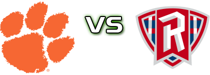 Clemson Tigers - Radford Highlanders head to head game preview and prediction