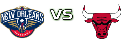 New Orleans Pelicans - Chicago Bulls head to head game preview and prediction