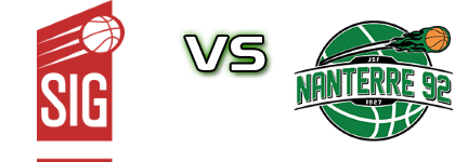 SIG Strasbourg - Nanterre 92 head to head game preview and prediction