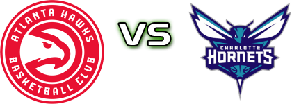 Atlanta Hawks - Charlotte Hornets head to head game preview and prediction