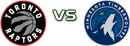 Toronto Raptors - Minnesota Timberwolves head to head game preview and prediction