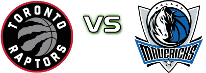 Toronto Raptors - Dallas Mavericks head to head game preview and prediction