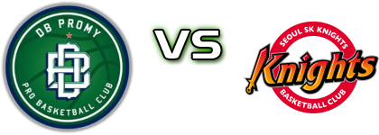 DB Promy - Seoul SK Knights head to head game preview and prediction