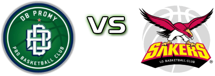 DB Promy - LG Sakers head to head game preview and prediction