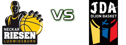 MHP Riesen Ludwigsburg - JDA Dijon Basket head to head game preview and prediction