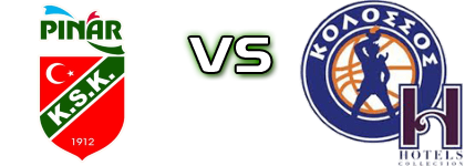 Pınar Karşıyaka - Kolossos Rodou head to head game preview and prediction