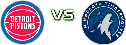 Detroit Pistons - Minnesota Timberwolves head to head game preview and prediction