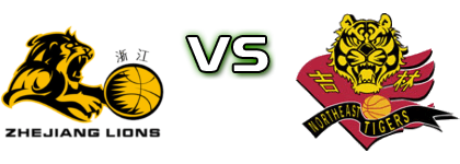 Zhejiang Guangsha Lions - Jilin Northeast Tigers head to head game preview and prediction