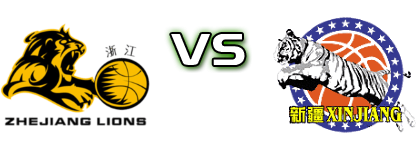 Zhejiang Guangsha Lions - Xinjiang Flying Tigers head to head game preview and prediction