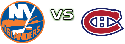 New York Islanders - Montréal Canadiens head to head game preview and prediction