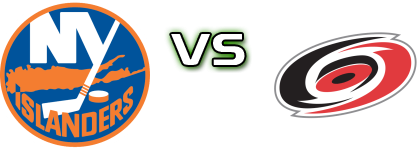 New York Islanders - Carolina Hurricanes head to head game preview and prediction