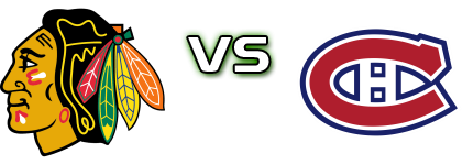 Chicago Blackhawks - Montréal Canadiens head to head game preview and prediction