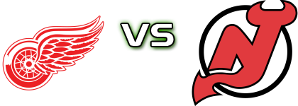 Detroit Red Wings - New Jersey Devils head to head game preview and prediction