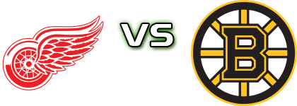 Detroit Red Wings - Boston Bruins head to head game preview and prediction