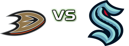 Anaheim Ducks - Seattle Kraken head to head game preview and prediction