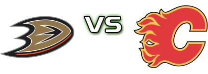 Anaheim Ducks - Calgary Flames head to head game preview and prediction