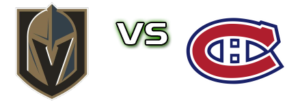 Vegas Golden Knights - Montréal Canadiens head to head game preview and prediction