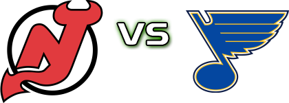 New Jersey Devils - St. Louis Blues head to head game preview and prediction