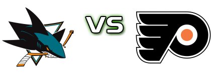 San Jose Sharks - Philadelphia Flyers head to head game preview and prediction