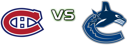 Montréal Canadiens - Vancouver Canucks head to head game preview and prediction